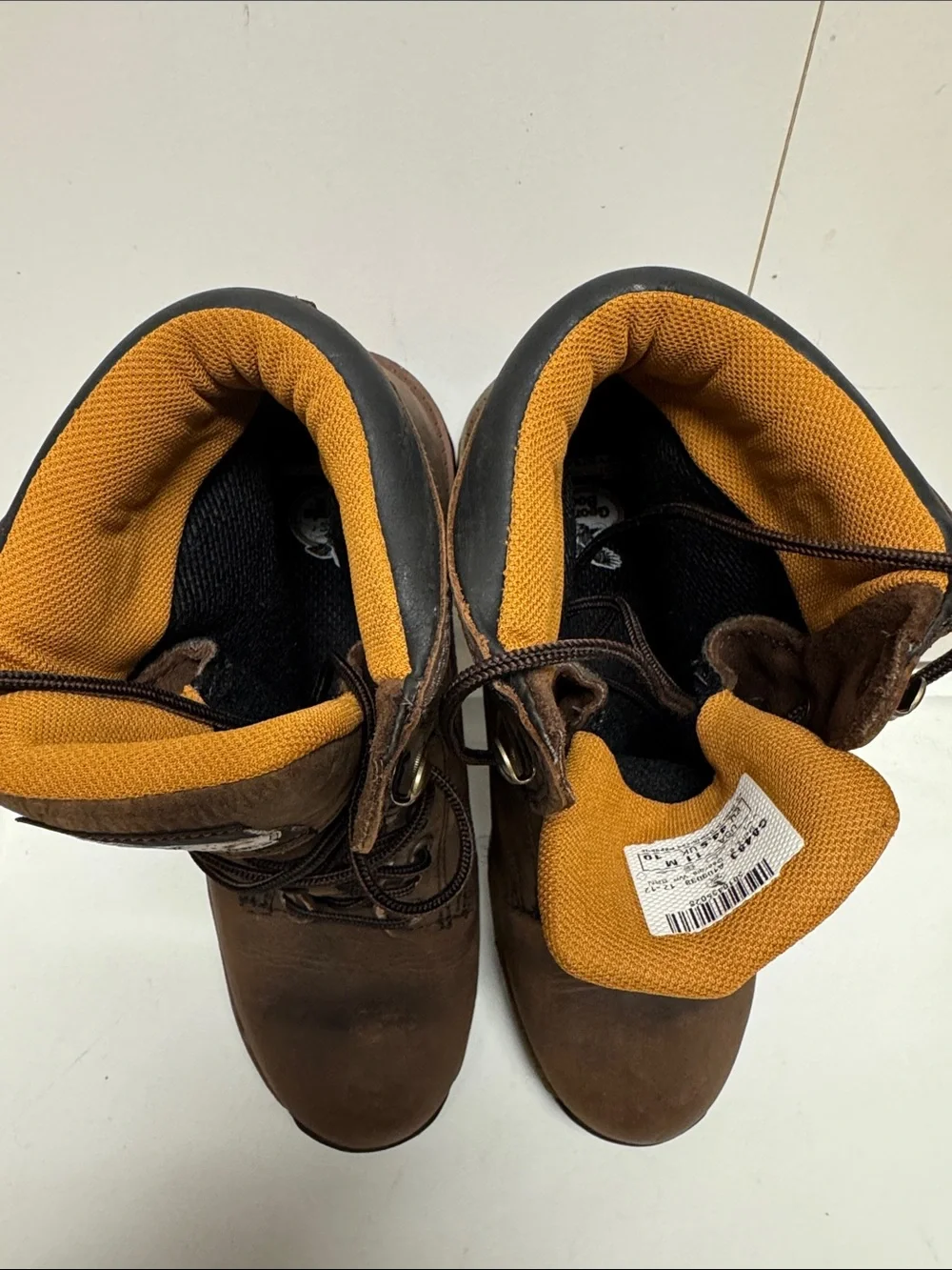 Georgia Boot Brown Leather Waterproof Work Boots